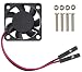 Produktbild Easycargo Raspberry Pi Lüfter 30x30x7mm, Raspberry Pi Lüfter Brushless 3.3V 5V DC Leise Lüfter für Raspberry Pi 3B+, Pi 3B, Pi 2, Pi B+, RetroFlag NESPI Gehäuse (30mmx30mmx7mm) (1-Pack)