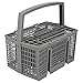 Produktbild Kenekos - Besteckkorb für Spülmaschinen kompatibel mit Siemens SZ73100 / 11018806, Bosch SMZ5100/00743503, Neff Z7863X0 - Zubehör für Geschirrspüler - formstabiler Kunststoff
