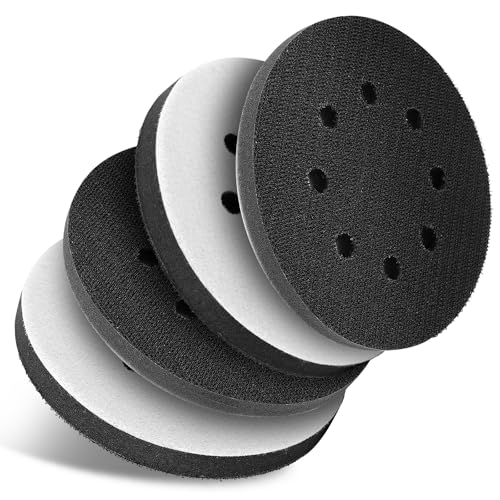 4 Pack Foam Sanding Pads for Orbital Sander