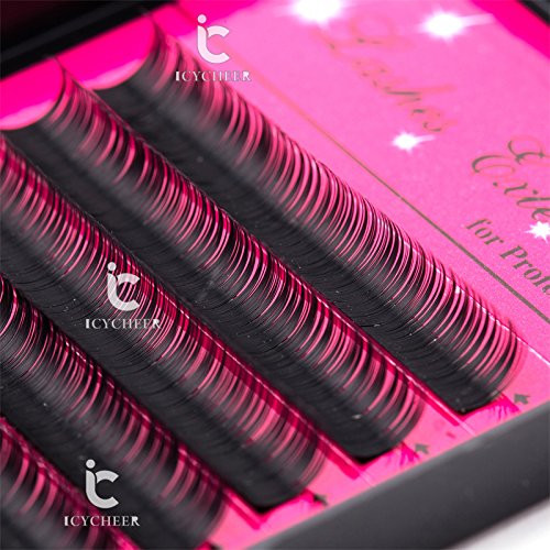 0 10c 8 10 12mm Makeup Individual Eyelahshes Extension Cluster Eye Lashes Thick 10mm 020C 10mm