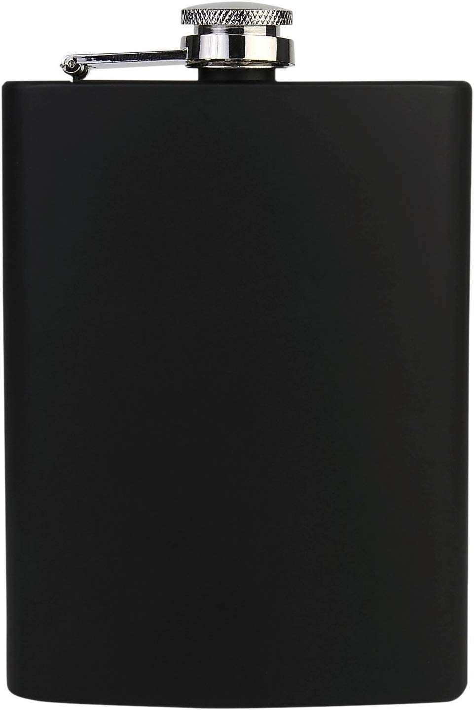 SkyWalker Stainless Steel Hip Flask(8 Oz/230 ml,Matte Black),Portable Alcoholic Beverage Holder