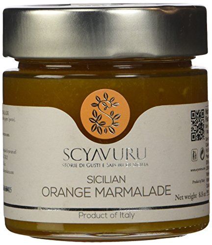 Scyavuru Sicilian Orange Marmalade, 8.8 Ounce