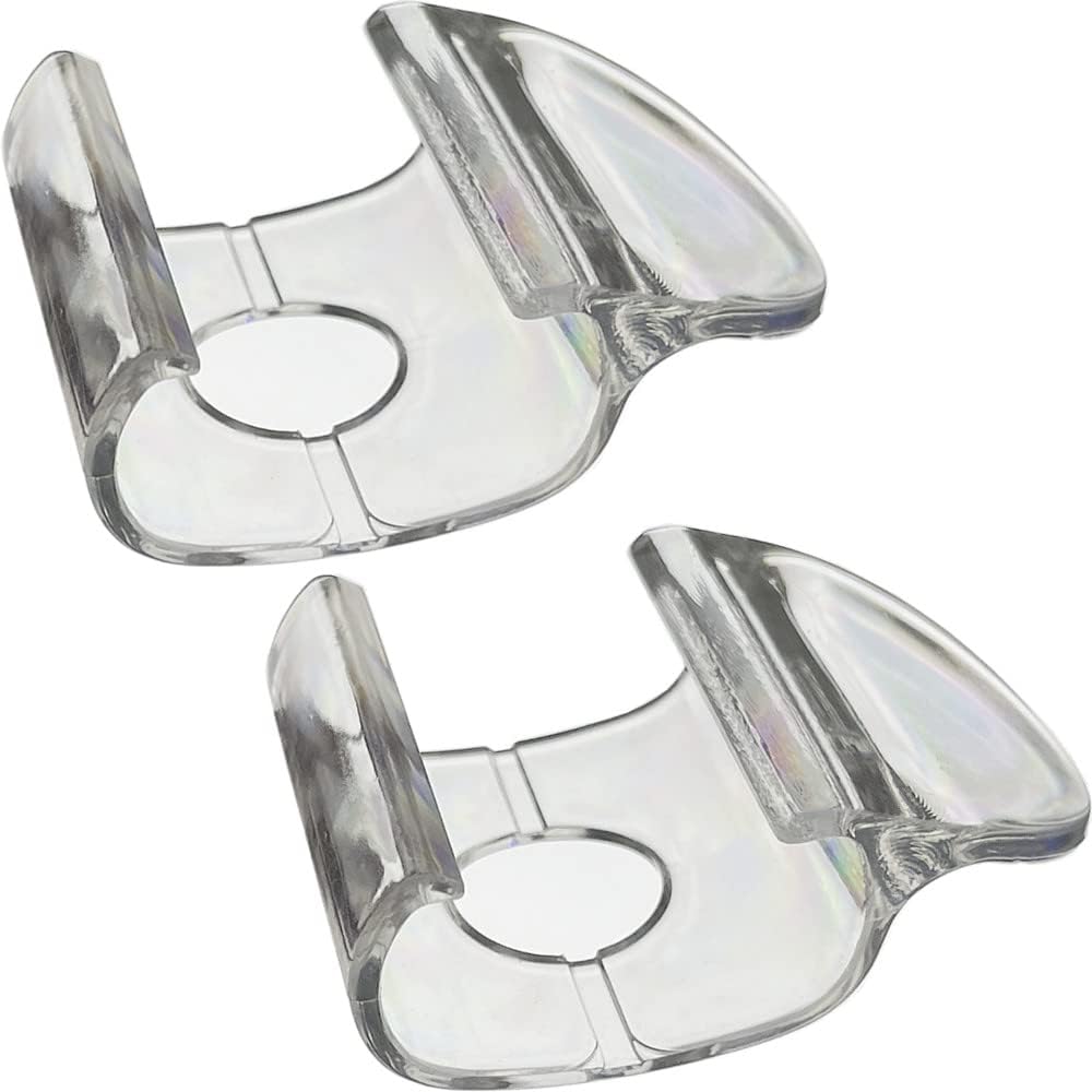 2pcs Clear Color Mini Blind Cordless Blind Handles Cordless