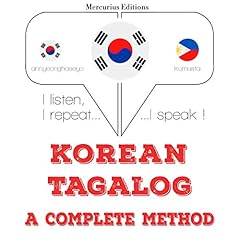 Page de couverture de Korean &ndash; Tagalog. A complete method