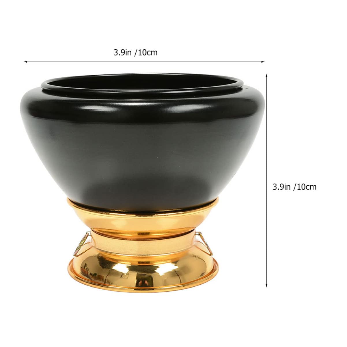 Toyvian Copper Buddha Sound Bowl Singing Bowl for Meditation Yoga Retro Home Decor for Spirituality Practices