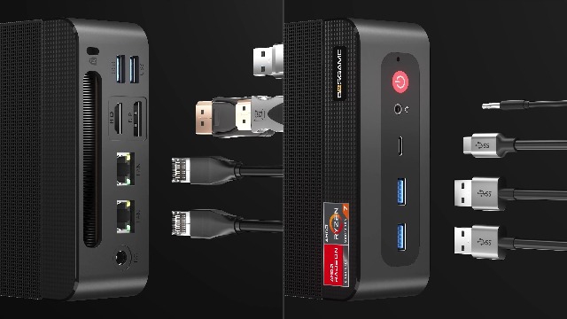 ミニPC Ryzen 7 5700U BOSGAME P4 32GB 1TB Amazon.com: BOSGAME P4 Mini Desktop Computer with AMD Ryzen 7