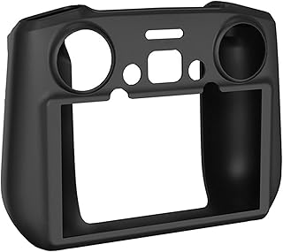Silicone Protective Case Cover for DJI RC 2 Remote Controller Cover Case Sleeve for DJI Air 3 RC 2 Controller Accessories(Black)