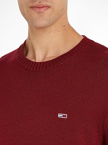 Pull Tommy Jeans homme vert olive confortable pour le froid - 3