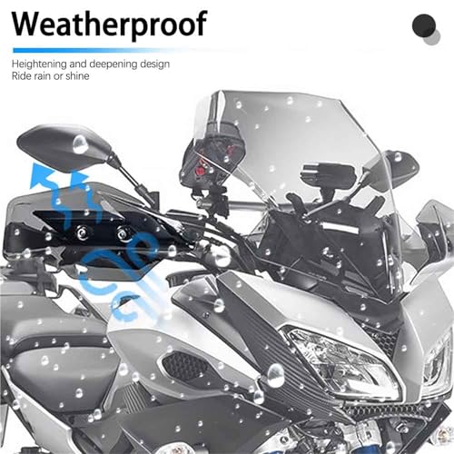 Protection vent extensions garde-mains Yamaha Tracer 900 MT09 2014-2017