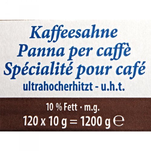 Meggle - Bandiera per caffè, 120 x 10 g, 1,2 kg