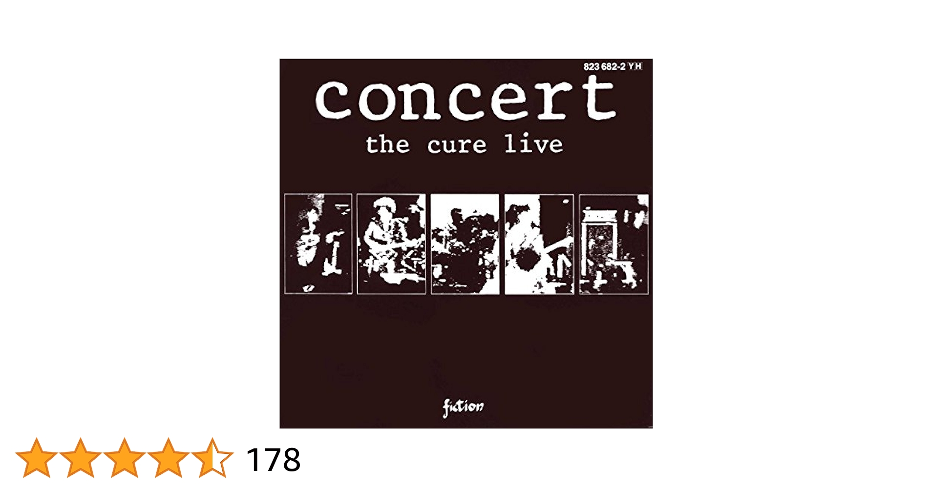 【輸入盤】The Cure concert live レコード 1984年 Concert Live 1984: CURE: Amazon.ca: Music