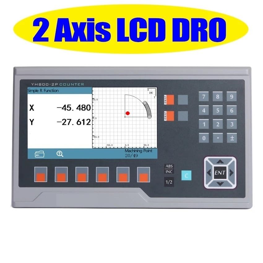 Kit de escala lineal ROROLL con pantalla LCD para CNC miniatura 3
