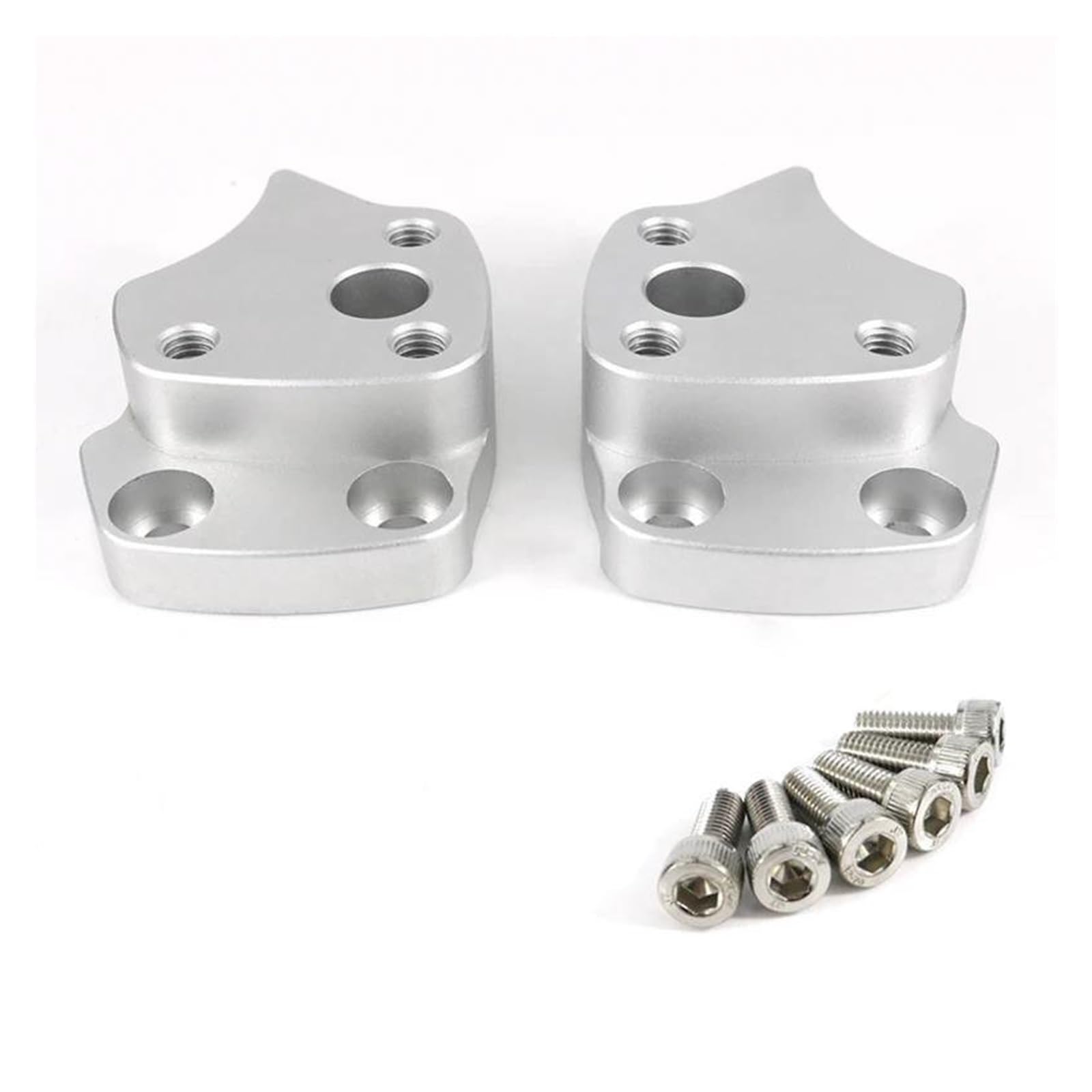 Rehausseur Guidon Moto pour FJR1300 2001 2002 2003 2004 2005 Kit D'entretoises Rehausseurs Guidon Moto Pinces Montage Rehausseur Guidon Pontets Guidon