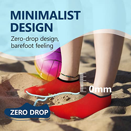 Image of JACKSHIBO Water Shoes for Women Men Quick-Dry Swim Shoes Beach Water Socks | Aqua, Swimming, Yoga, Surf, River, Lake, Kayak, Pool Socks, Cruise Essentials, Sport, Adult, Unisex, Cute, Barefoot, Vacation