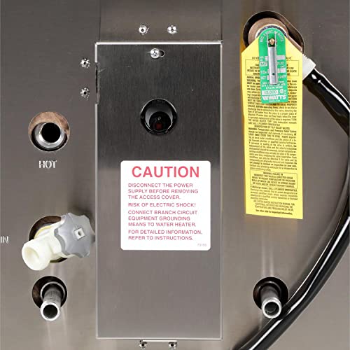 Whale F1200 Water Heater, 11-Gallon Capacity, 120V, Front Heat Exchanger, 16 Inches W X 22 Inches D X 16 Inches H #TOP3