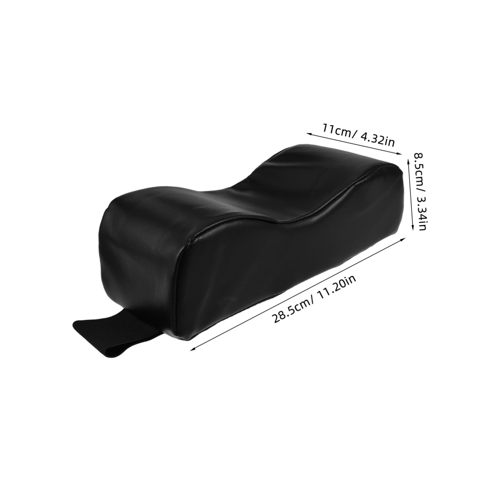 BESTYASH Wheelchair Neck Support Pillow Lightweight Headrest Cushion for Enhanced Comfort Easy Installation with Elastic Band for Seniors Wheelchairs