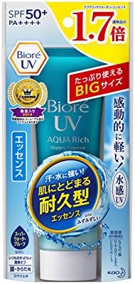 【大容量】ビオレUV アクアリッチウォータリエッセンス 85g (通常品の1.7倍) SPF50+/PA++++