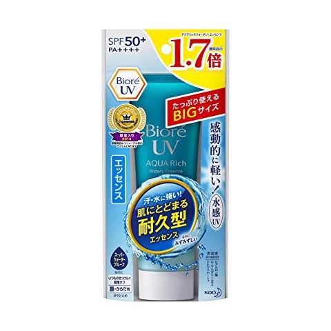 Biore Sarasara UV Aqua Rich Watery Essence Sunscreen SPF50+ PA+++ 85g (Essence) Cover