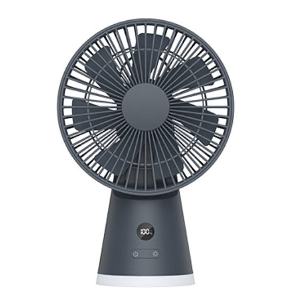 Ventilateur de refroidissement sans fil à 5 vitesses, grand flux d'air avec batterie 3600mAh