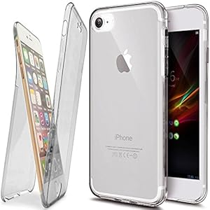 iPhone 6 Plus Case, iPhone 6S Plus Case, Ukayfe Crystal Clear voor en achter Silicone Phone Case voor iPhone 6 Plus / 6S…