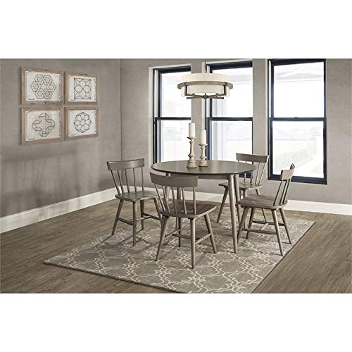 Hillsdale Furniture Hillsdale Mayson Spindle Back, Set Of 2 Dining Chair Gray #TOP3