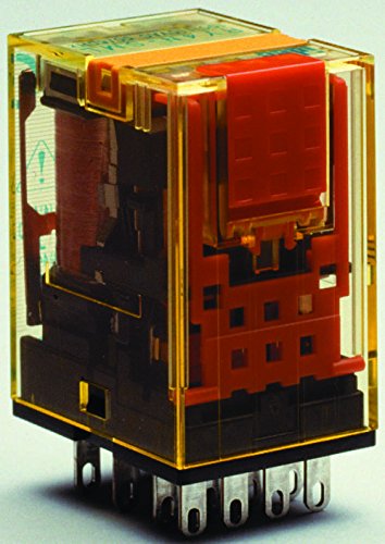 IDEC - RU4S-C-A24 - Power Relay, 24 VAC, RU Series 4PDT 6 A Socket Non Latching-6pack