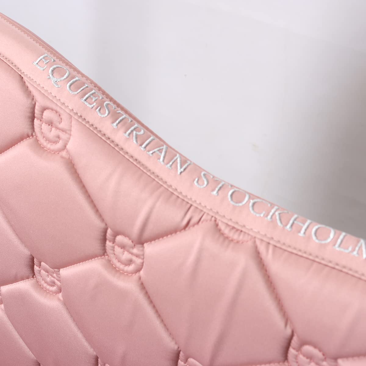 Equestrian Stockholm Almohadilla Doma Rosa Perla Completa