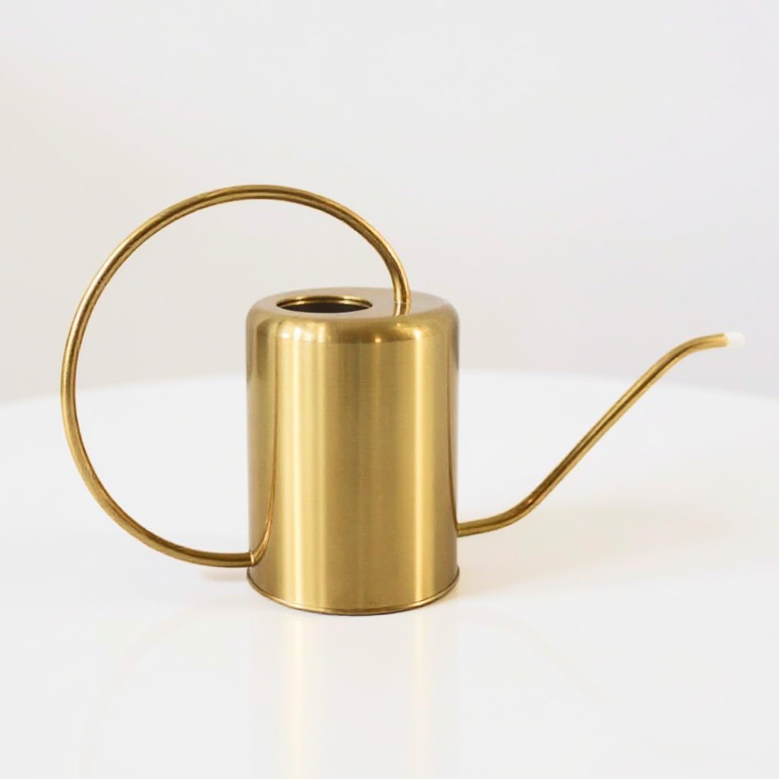 MagiDeal Vintage Messing aus aus Lange Ausguss Kleine Gießkanne Zimmerpflanzen 2000ml / 68 Oz