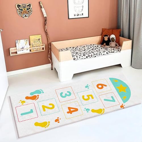 Tapete runner educativo para niños 2x3 pies miniatura 3
