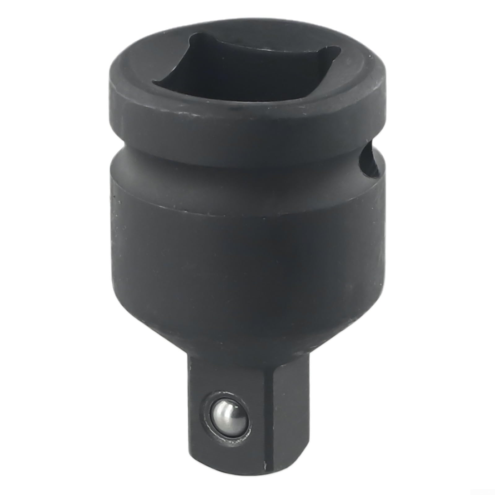 Zestaw adapterów nasadowych ze stali chromowanej 1/4" 3/8" 1/2" 3/4" Konwerter klucza pneumatycznego z grzechotką, czarny