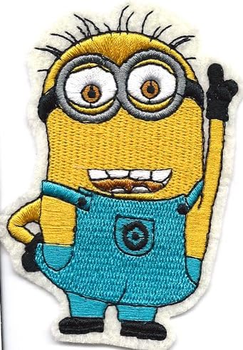 Despicable Me Movie MINION Embroidered Iron On / Sew On Patch