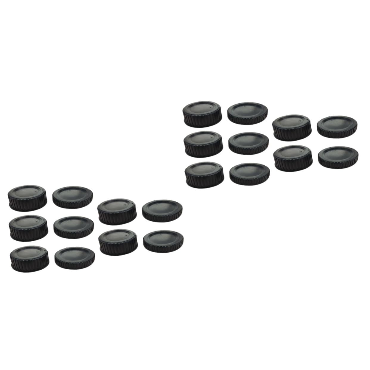 OSALADI 10 Sets Camera Body Cover Rear Lens Cap Rear Lens Cover DSLR Camera Lens Camera Body Cap