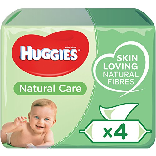 Huggies Natural Care Quattro - Toallitas (4 unidades, 56 unidades)