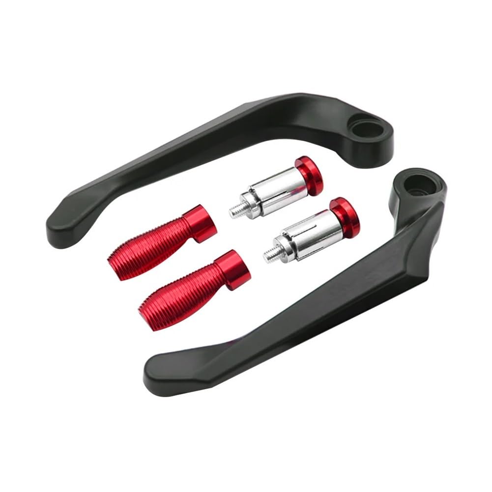 Wgruklbd Red 22Mm Motorcycle Adjustable Brake Clutch Levers Protector Guard Cnc Aluminum Guard Handguard Accessories Handlebars Protector