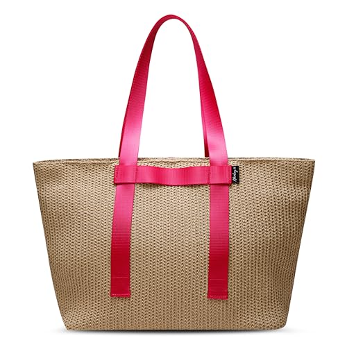 Bolso Tote de Paja para Mujer Hurley miniatura 2