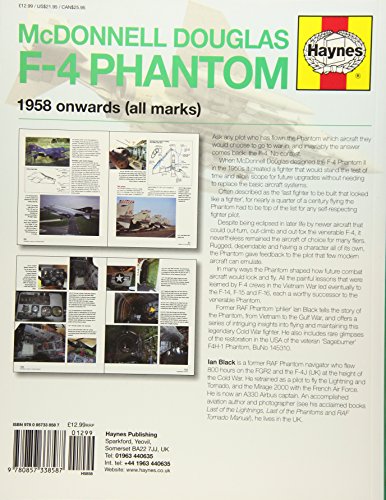 McDonnell Douglas F-4 Phantom 1958 Onwards (all marks): An Insight into Owning, Flying and Maintaining the legendary Cold War combat jet (Owners\' Workshop Manual) - Thumbnail 3