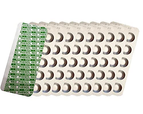 harren24 Tabletten RAPID für pH-Wert 100 Stück Phenol Red Cover