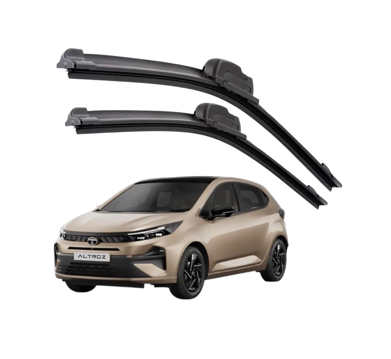 Car Windshield Wiper Blades Suitable With Tata Altroz - Set of 2Pc (D-24, P-16)-image-29