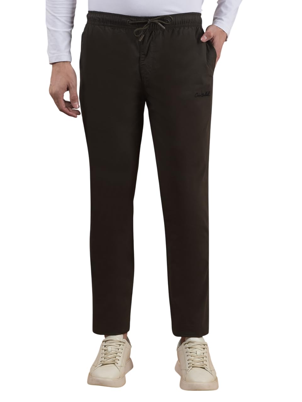 cantabil Men Solid Full Length Regular Fit Lower for Winter Wear | Casual Winter Wear Lower for Men | Lower for Men (P_MLOW00020)-picture-30