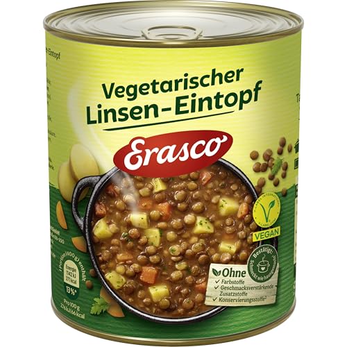 Erasco-Linsen-Eintopf-vegetarisch-800g-In-rund-5-Minuten-fertig–Mit-viel-Gemuese–Ohne-Schnickschnack-Einfach-lecker