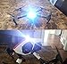 LeWu UAS Drone LED Strobe Light for Night Flights, UAV Locator Strobe Light Fits All Multirotor Quadcopter DJI Inspire Phantom Mavic RC Aircraft Yuneec Typhoon, UAV Drones FAA Approved Compliant