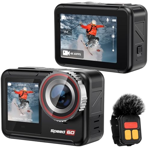 Amazon.co.jp: Hiicam Speed60 4kアクションカメラ ウェアラブルカメラ