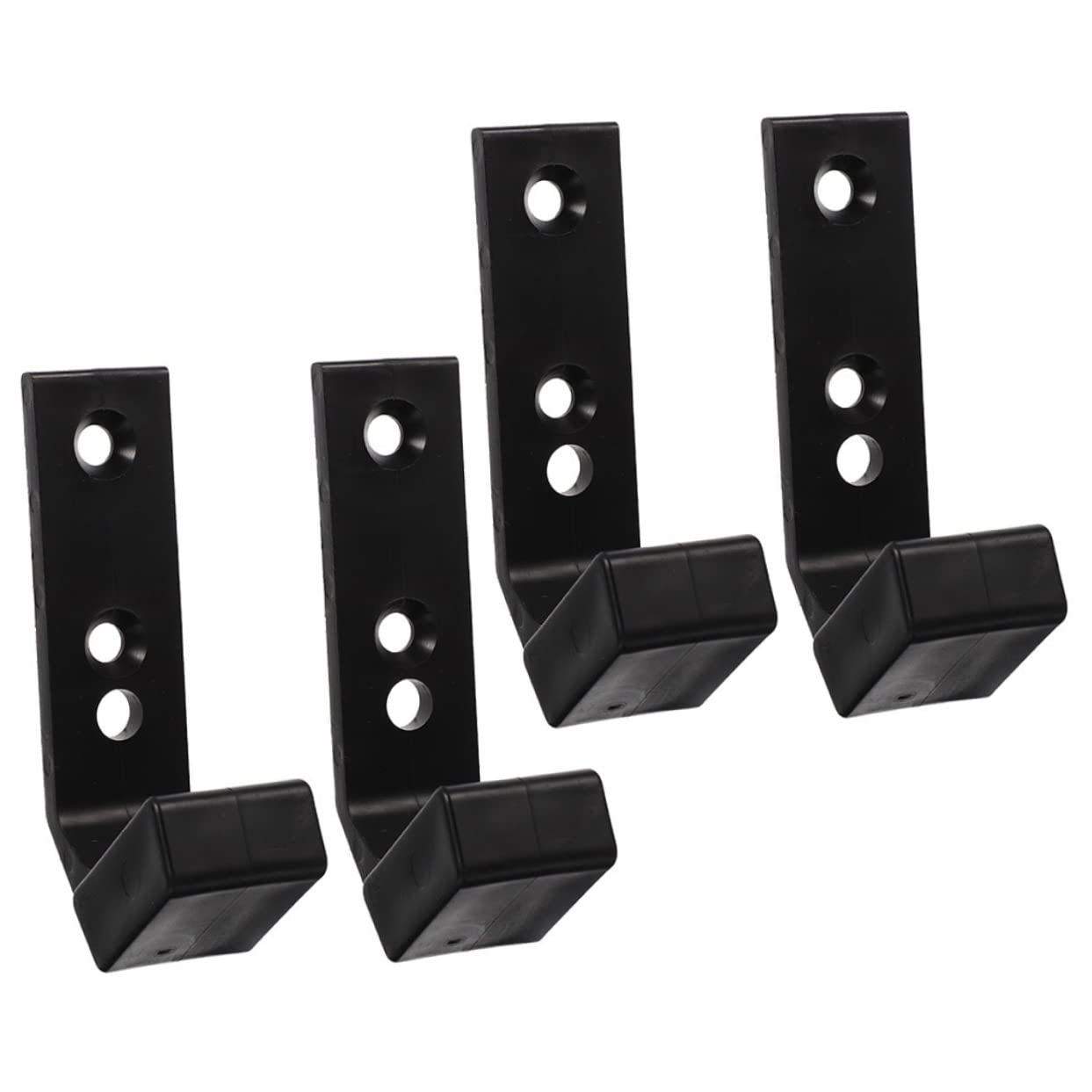 BESPORTBLE 4pcs Barbell Holder Wall Mount Rack for Gym Home Office Barbell Storage Rack