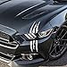 Autocollants réfléchissants de sécurité Car Auto autocollant réfléchissant Monstre griffe Scratch rayure marques phares Decal Stickers voiture pour moto, voitures, (Color Name : White, Size : 1pcs)