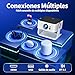 Imagen de [Compatible Netflix & 2026 Upgraded] Proyector Portatil con 5G WiFi 6 y BT 5