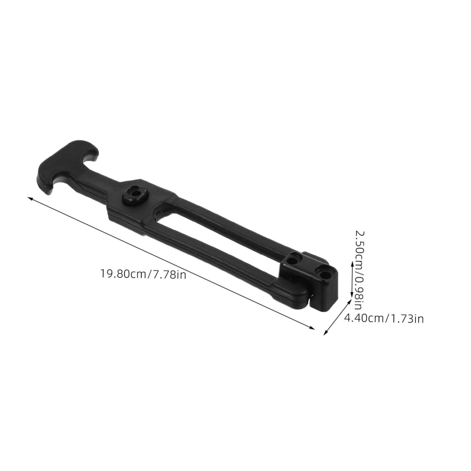 AUTSUPPL Toolbox Latches and Locks 2 Flexible Elastic Buckles T-Handle Draw Latches