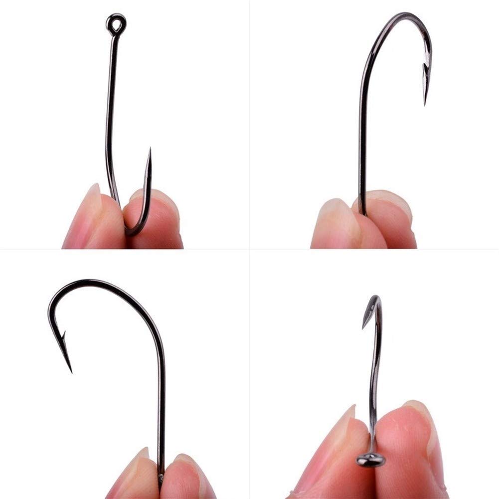 Ganci Per Carpa Pulse Fishing Tackle - Artiglio G In Acciaio Giapponese Alto Carbonio, Micro-barbed