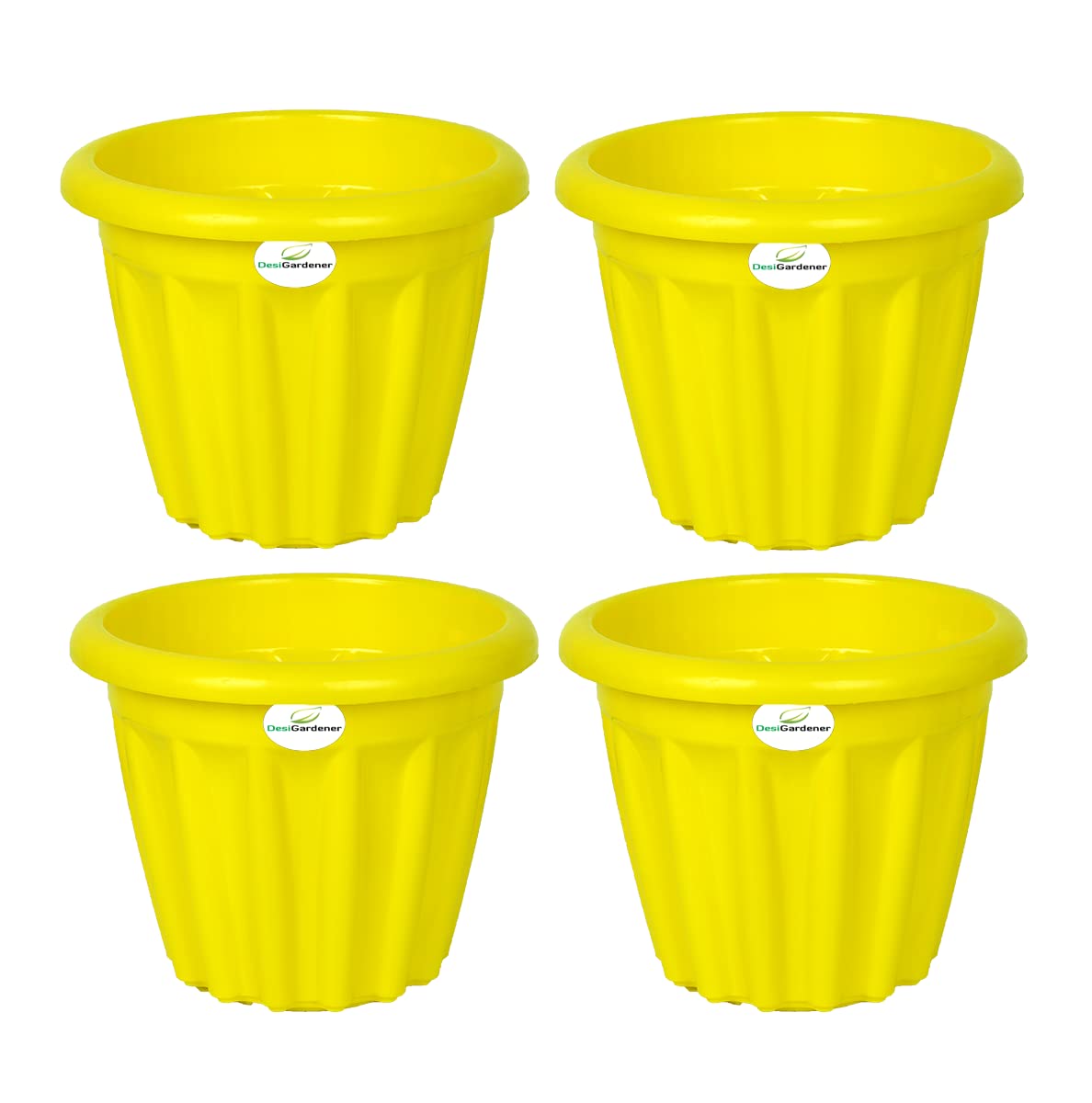 Colorful Flower Pots - Set of 4, FREE SHIPPING -3