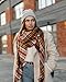 Clothirily Winter Scarf for Women- Womens Fashion Plaid Scarfs Lightweight, Cashmere Feel Warm Soft Pashmina Shawls and Wraps, Long Blanket Scarf