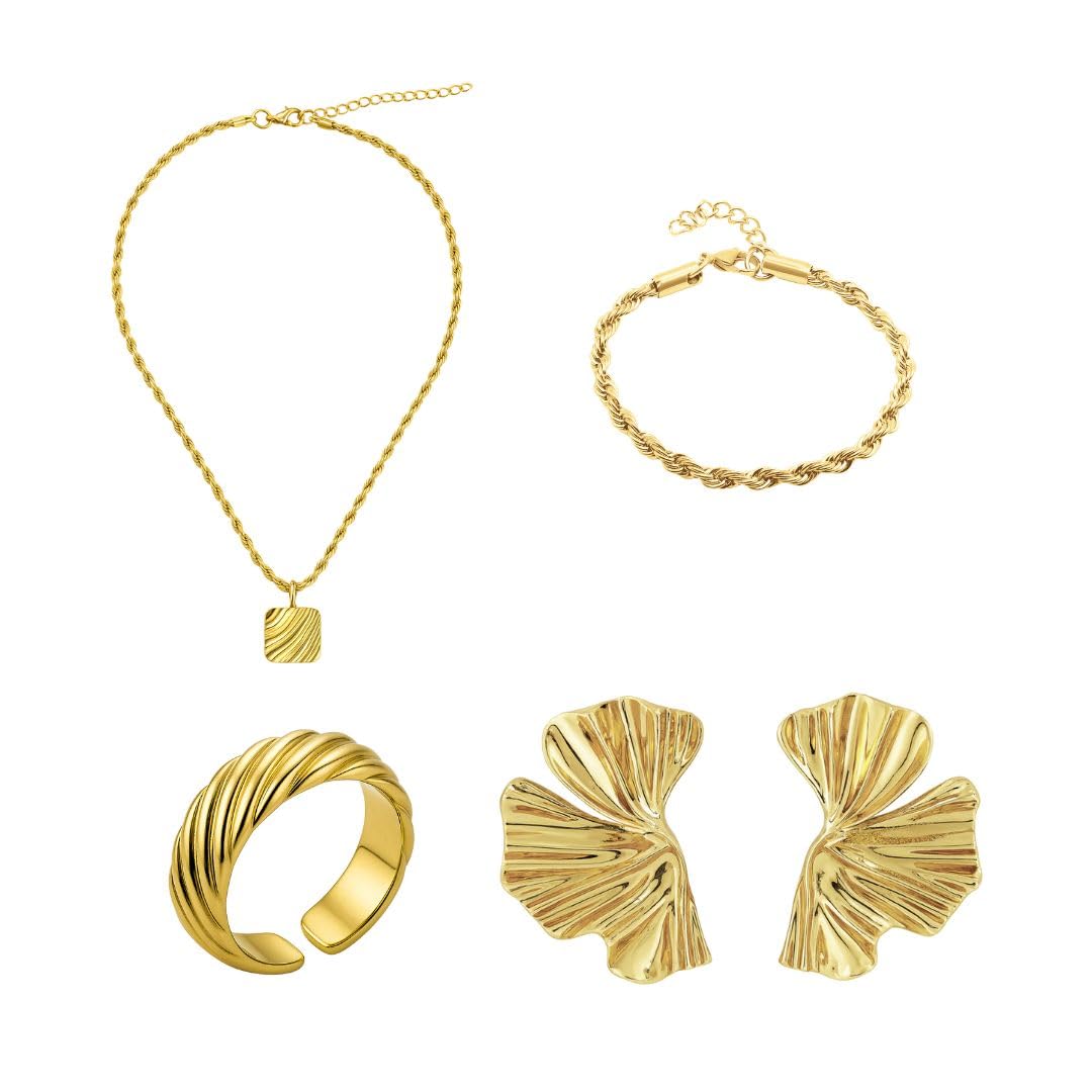 Heideman Adventsbox Gravur Damen Gold personalisierbar | Schöne individuelle Geschenkidee zu Weihnachten für Mama oder beste Freundin, hautfreundlich und nickelfrei